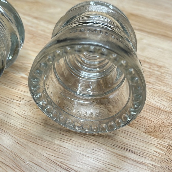 Vintage Hemingray 12 Clear Glass Insulator - Picture 9 of 15